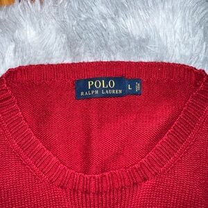 Polo Ralph Lauren Red Sweater